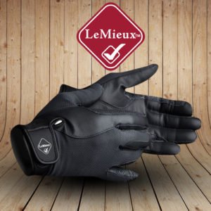Pro Touch Performance Black Riding Gloves