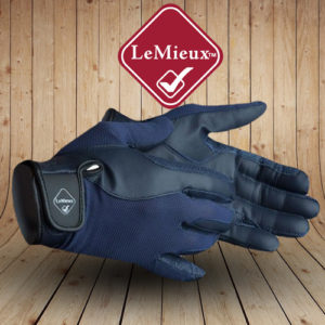 Pro Touch Performance Blue Riding Gloves