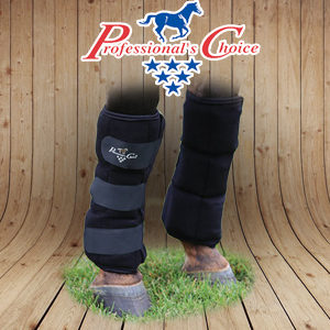 Professional's Choice Full Leg Ice Boots w/frozen gel pockets cold therapy horse 