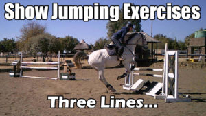 Show jumping training