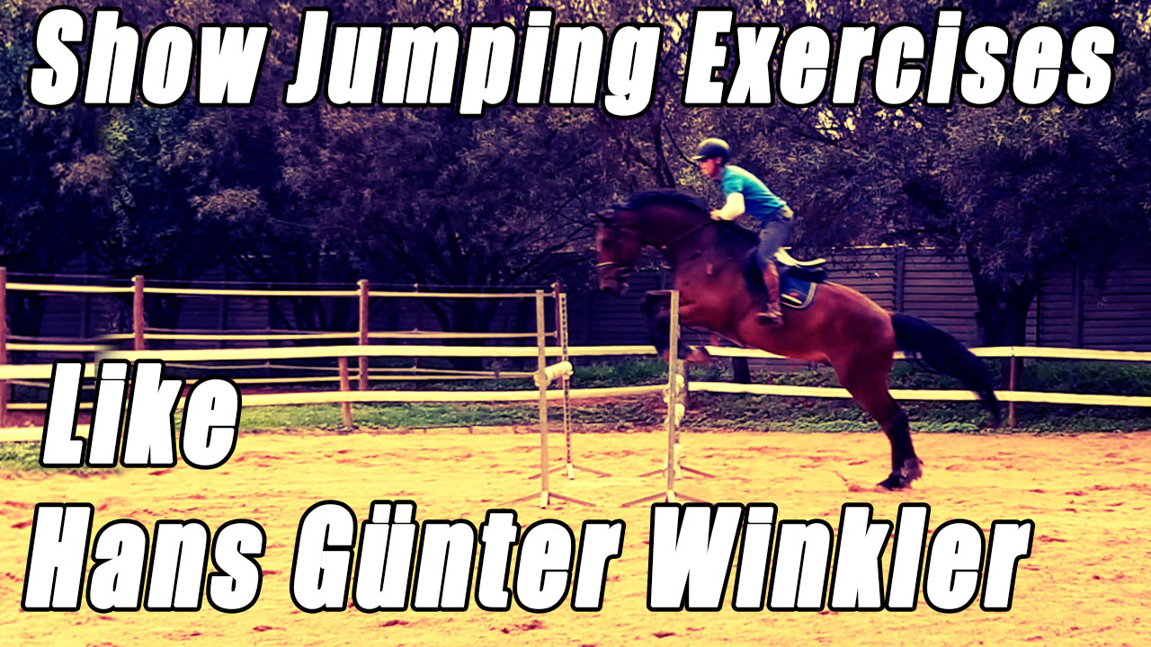 Show jumping exercises