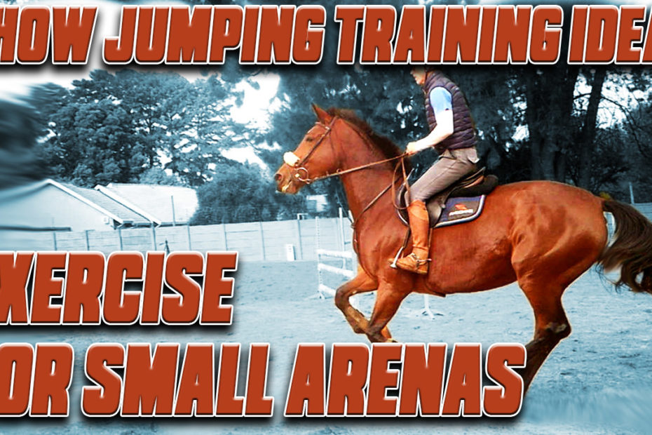 Show jumping exercises for small arenas