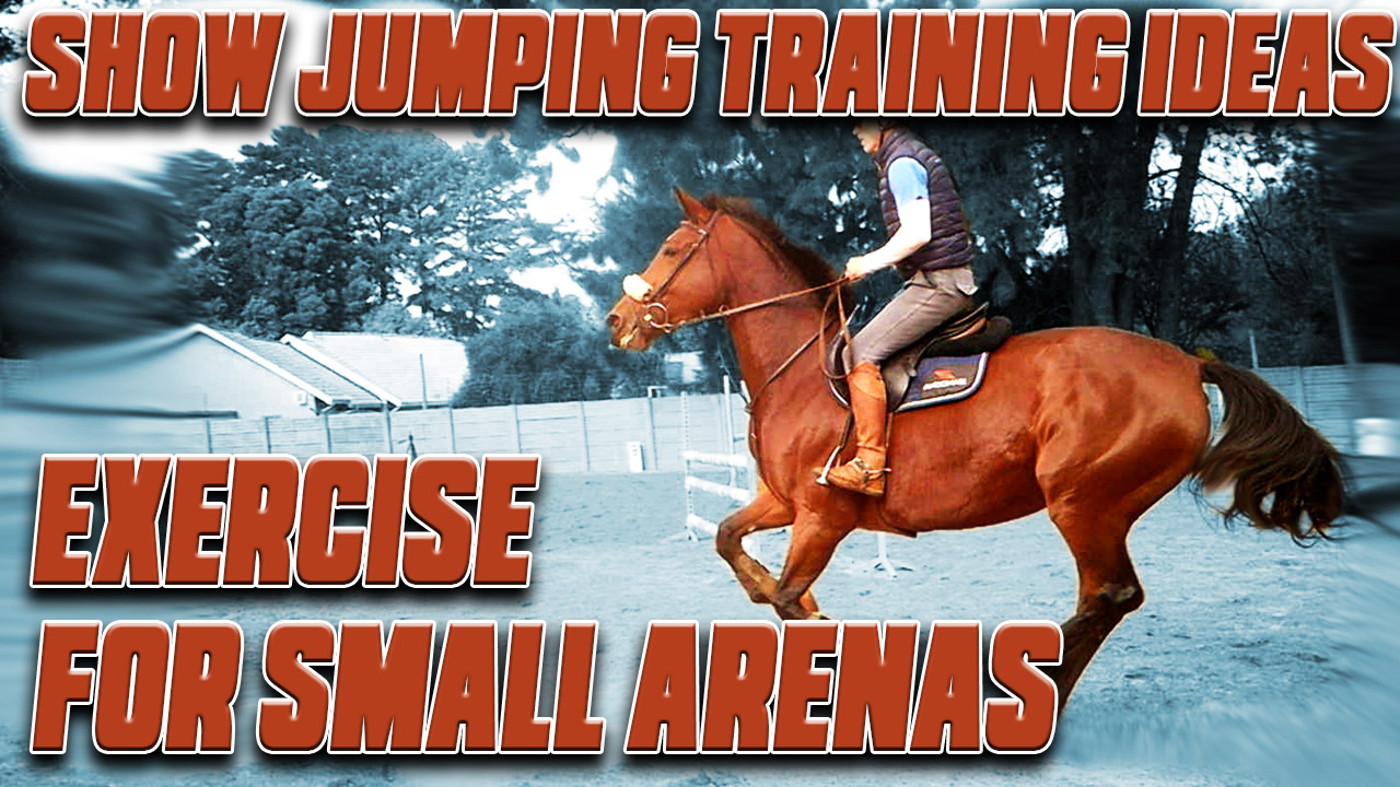 Show jumping exercises for small arenas